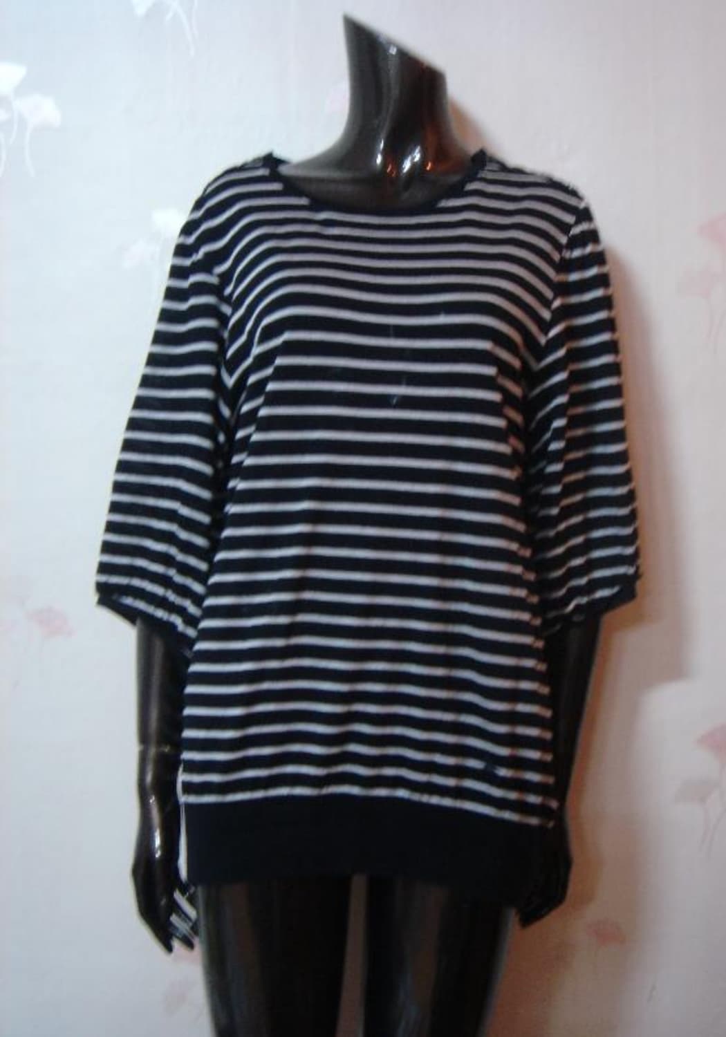 BURBERRY 버버리 런던 스트라이프 패턴 숏츠 슬리브드(2 사이즈) 상품이미지2