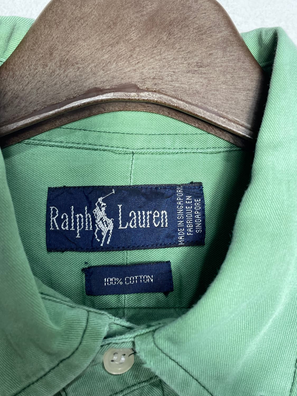 폴로 랄프로렌 그린 셔츠  상품이미지3
