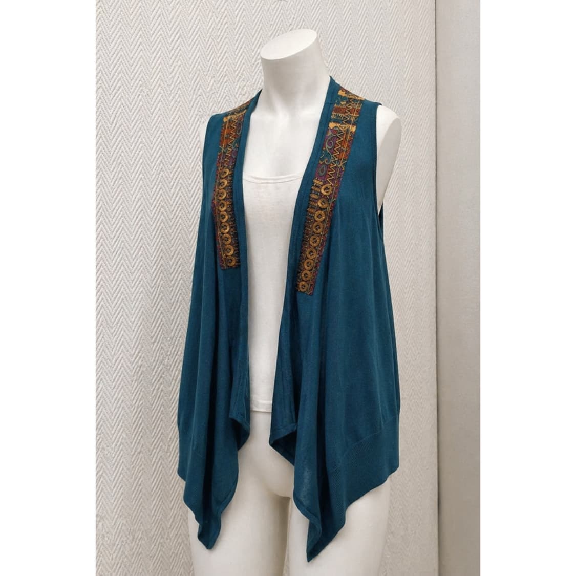 아크릴 딥 블루 가디건  상품이미지3