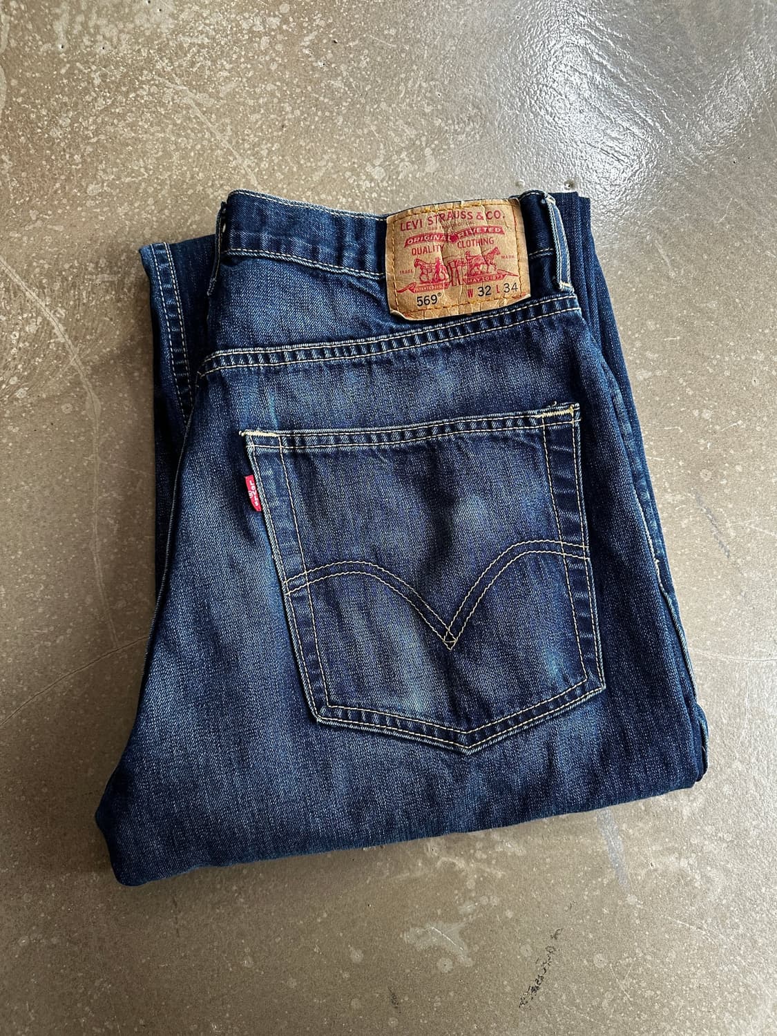 Levi’s 569 Loose Fit Denim Pant w32 상품이미지6