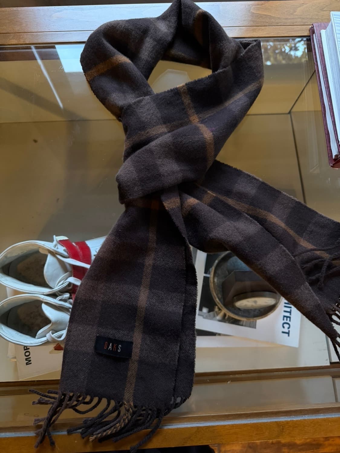 닥스 울 캐시미어 머플러 상품이미지1