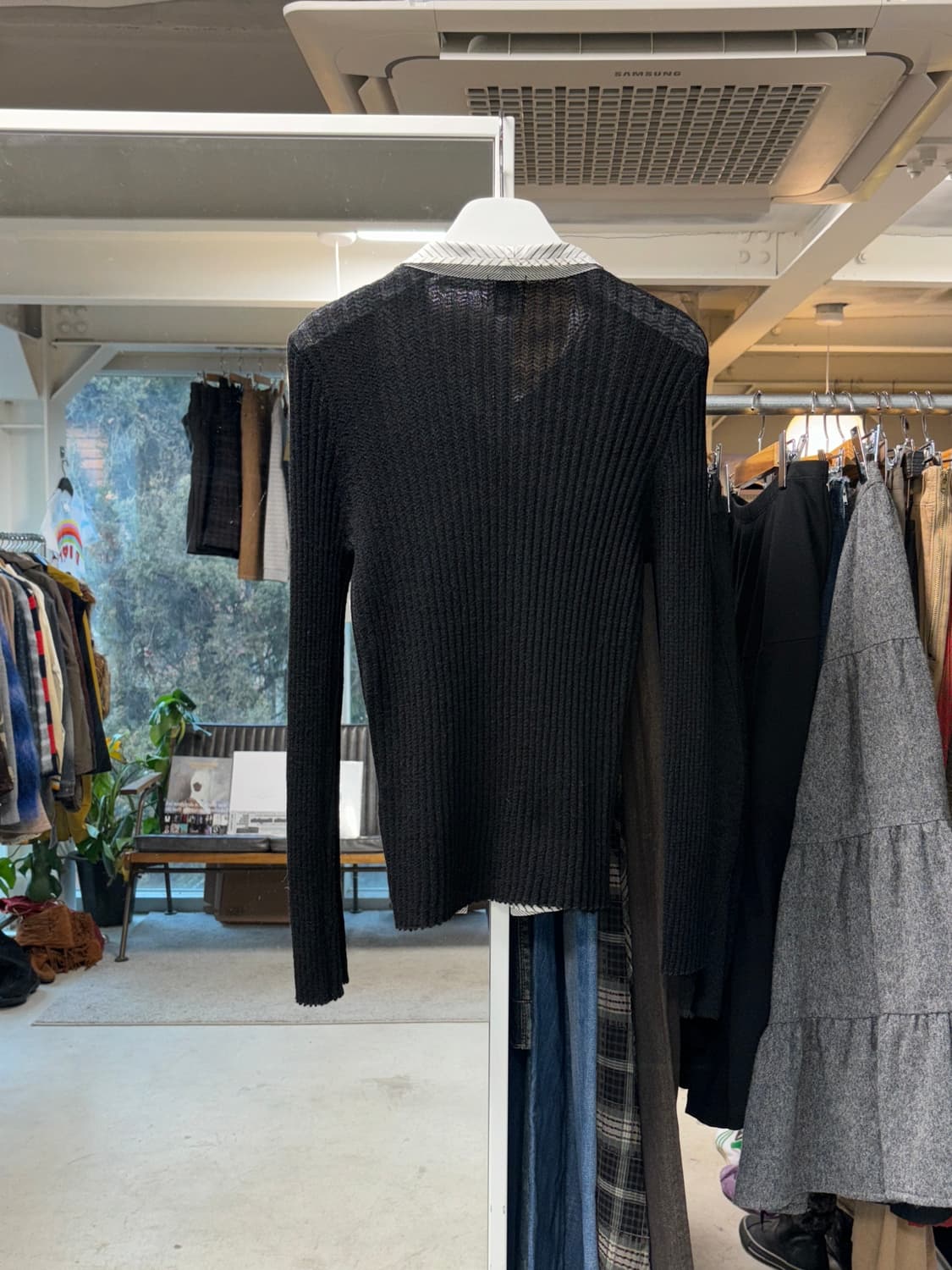 히로코 비스 레이어드 가디건 상품이미지4