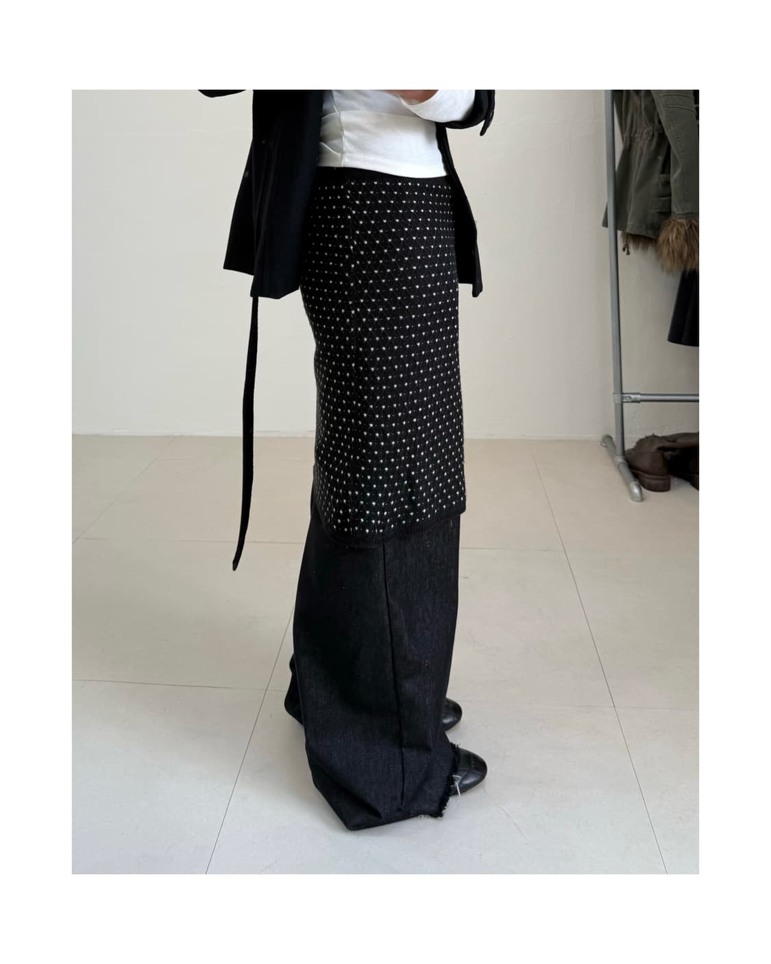 빈티지 미디 스커트 상품이미지4