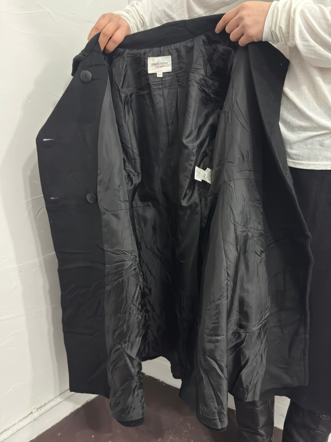 marie clare dubble button coat 상품이미지6