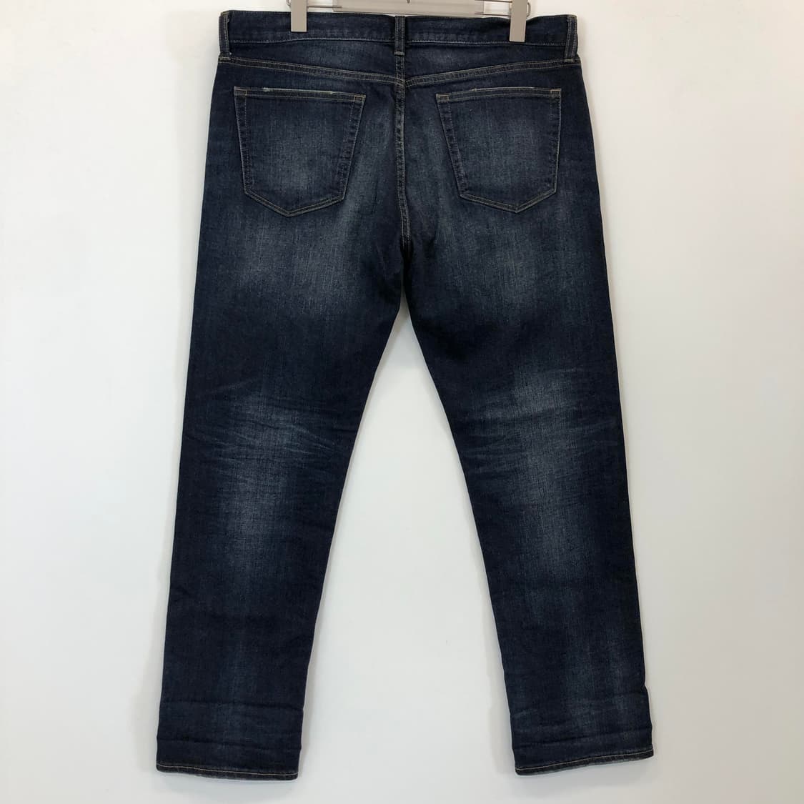 유니클로 (새상품) 스트레이트 데님진 36 인치 상품이미지3