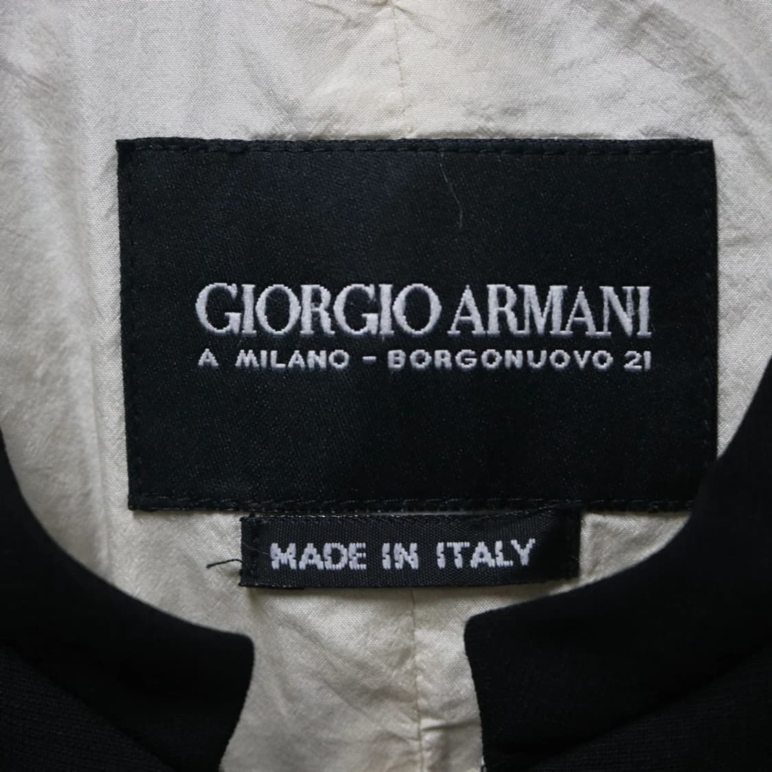 조르지오 아르마니  헨리넥 울 자켓 63270 상품이미지8