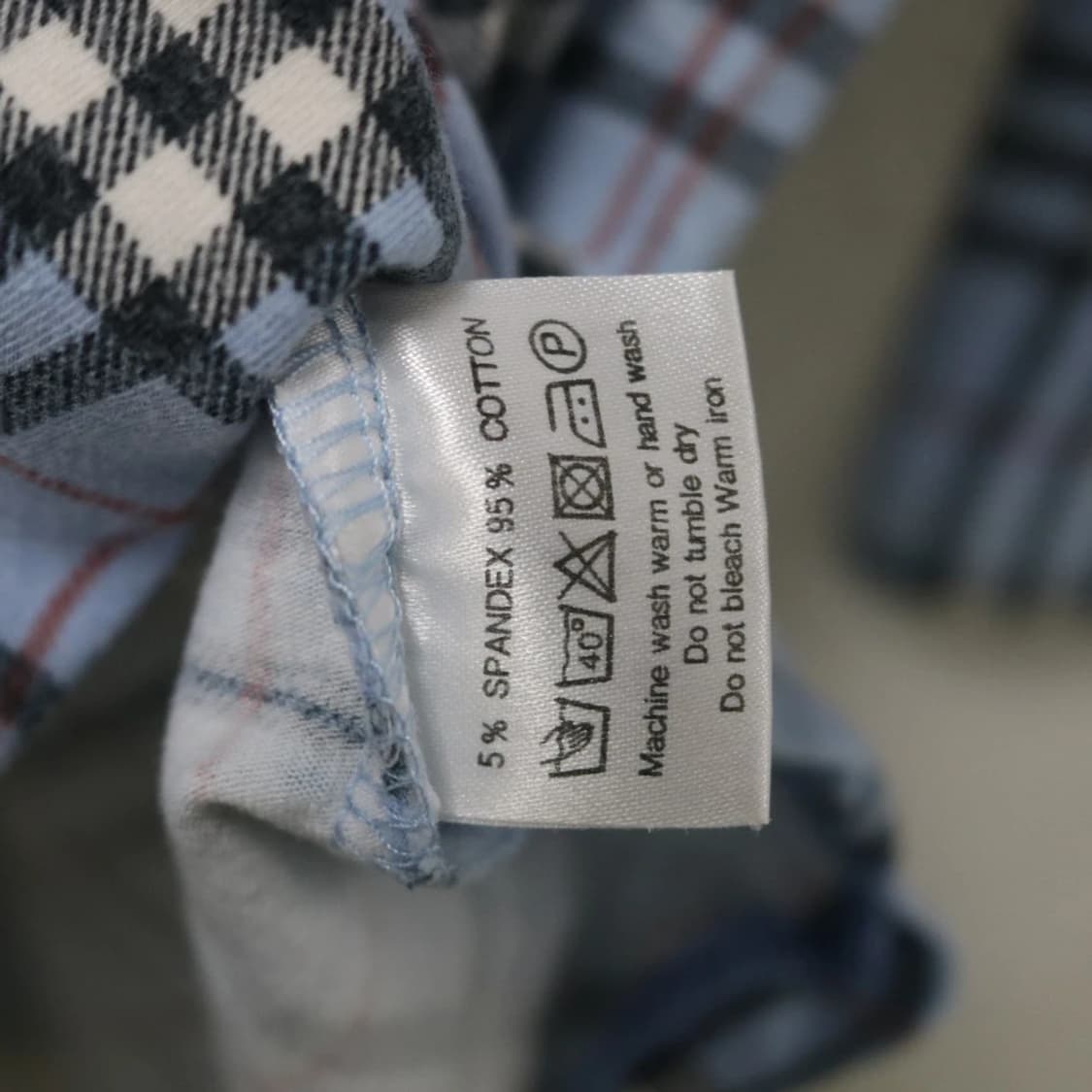 버버리 런던 체크 패턴 긴팔 티셔츠 63246 상품이미지10