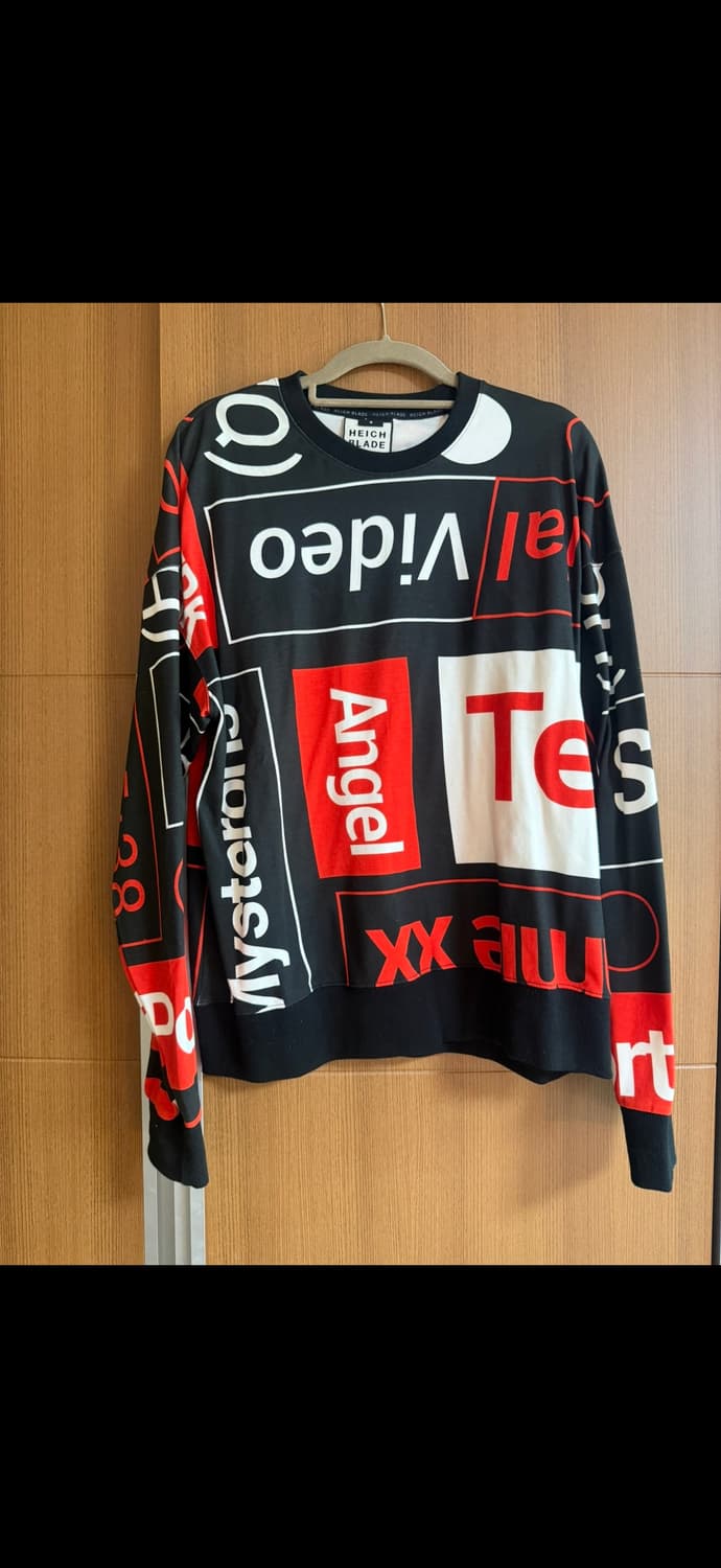 에이치 블레이드 맨투맨 티셔츠 S 상품이미지2