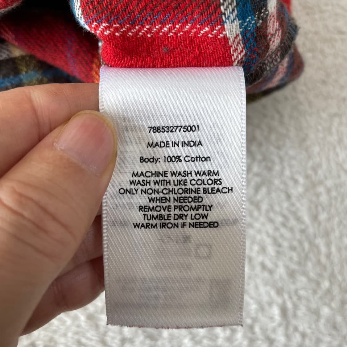 M 폴로 데님앤서플라이 플란넬 체크 셔츠 상품이미지6