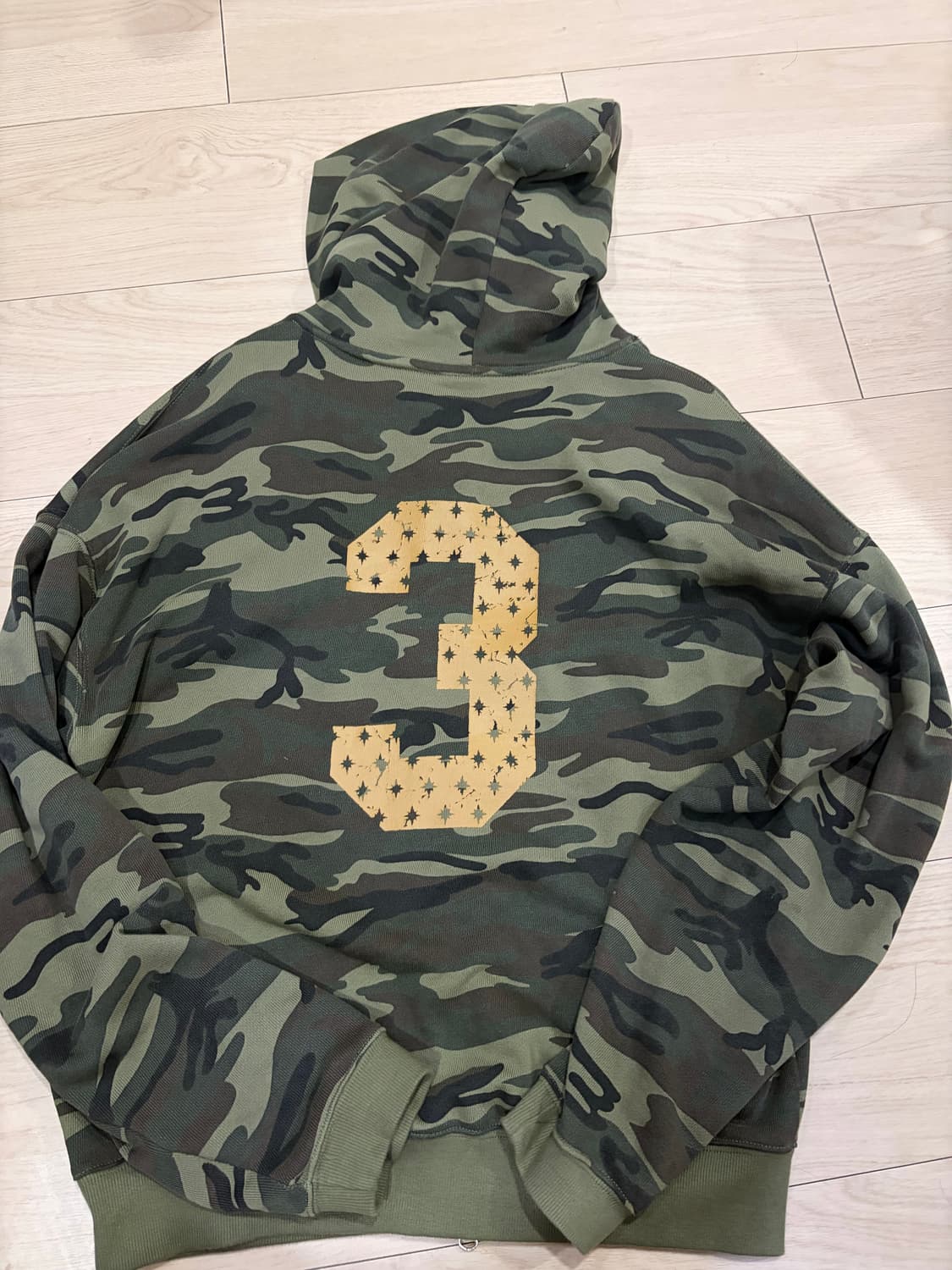 키미저리 카모 후드집업 상품이미지2