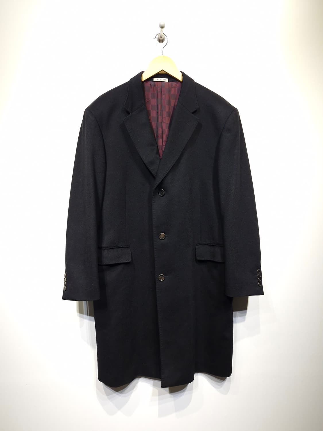 알베로 에르메네질도 제냐 100%캐시미어 롱코트 상품이미지1