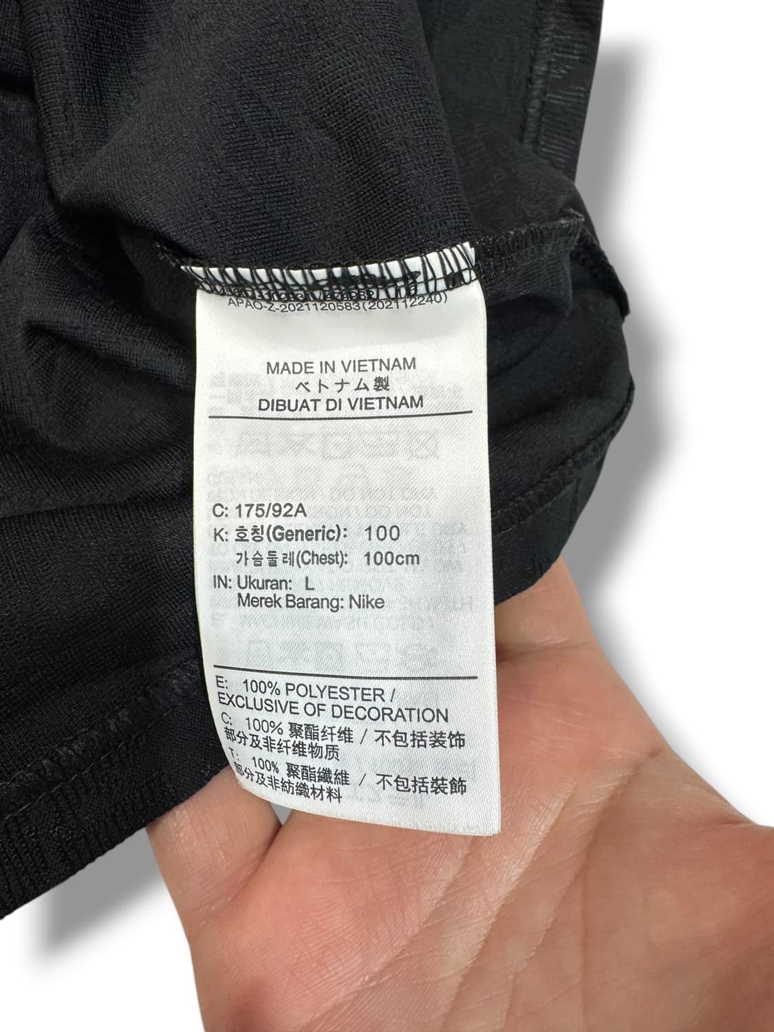 나이키 드라이핏 테크팩 플로럴 티셔츠 (L)  상품이미지5