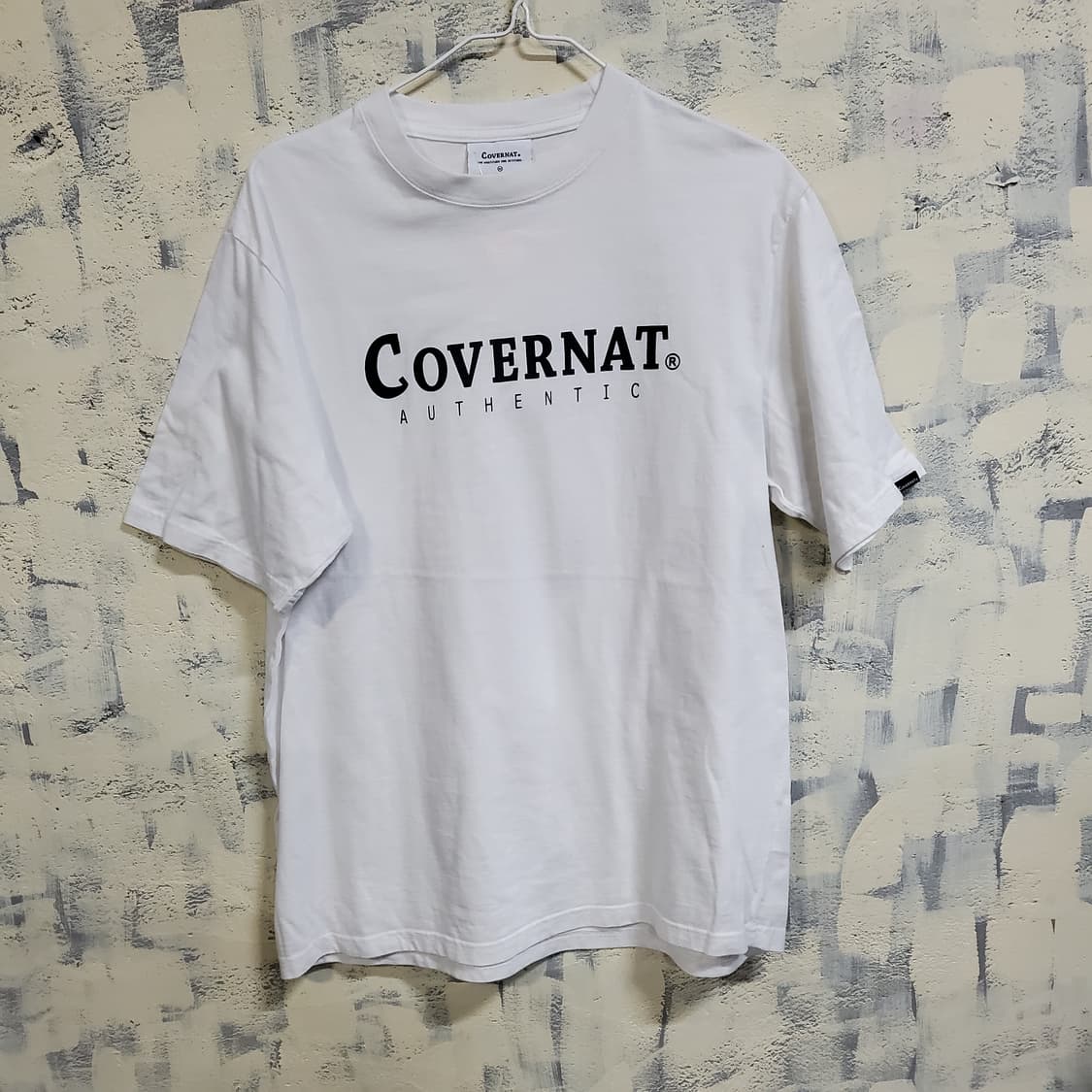 커버낫 오센틱 반팔 티셔츠 화이트  상품이미지1