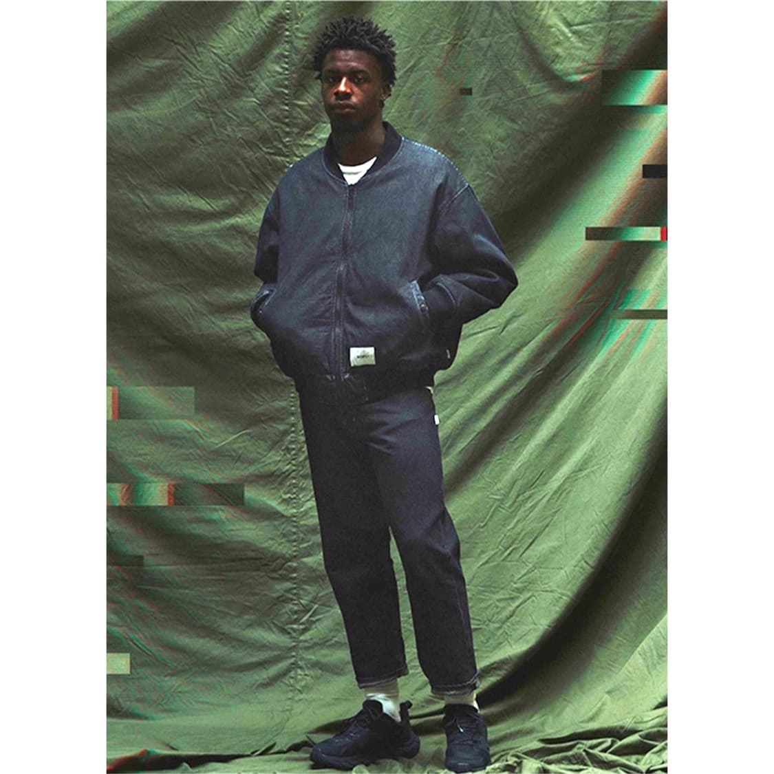 [M]22AW 더블탭스 jfw-04 자켓 인디고 상품이미지2