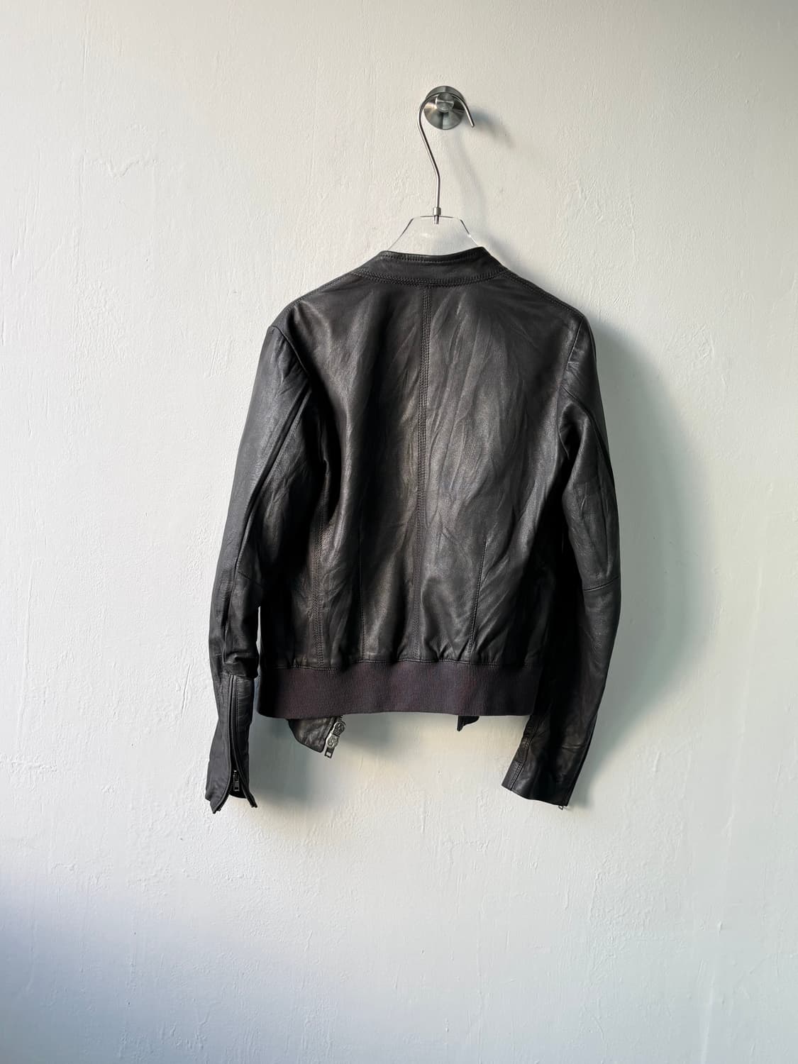 s.w.o.r.d 램스킨 사선 자켓  상품이미지10