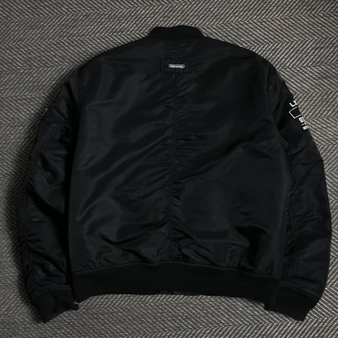 인터크루 패치워크 박시핏 MA-1 항공 점퍼 y 4936 상품이미지5