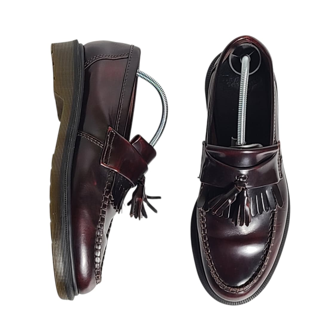 270-275) Dr.martens 닥터마틴 아드리안 테슬 로퍼 버건디 상품이미지6