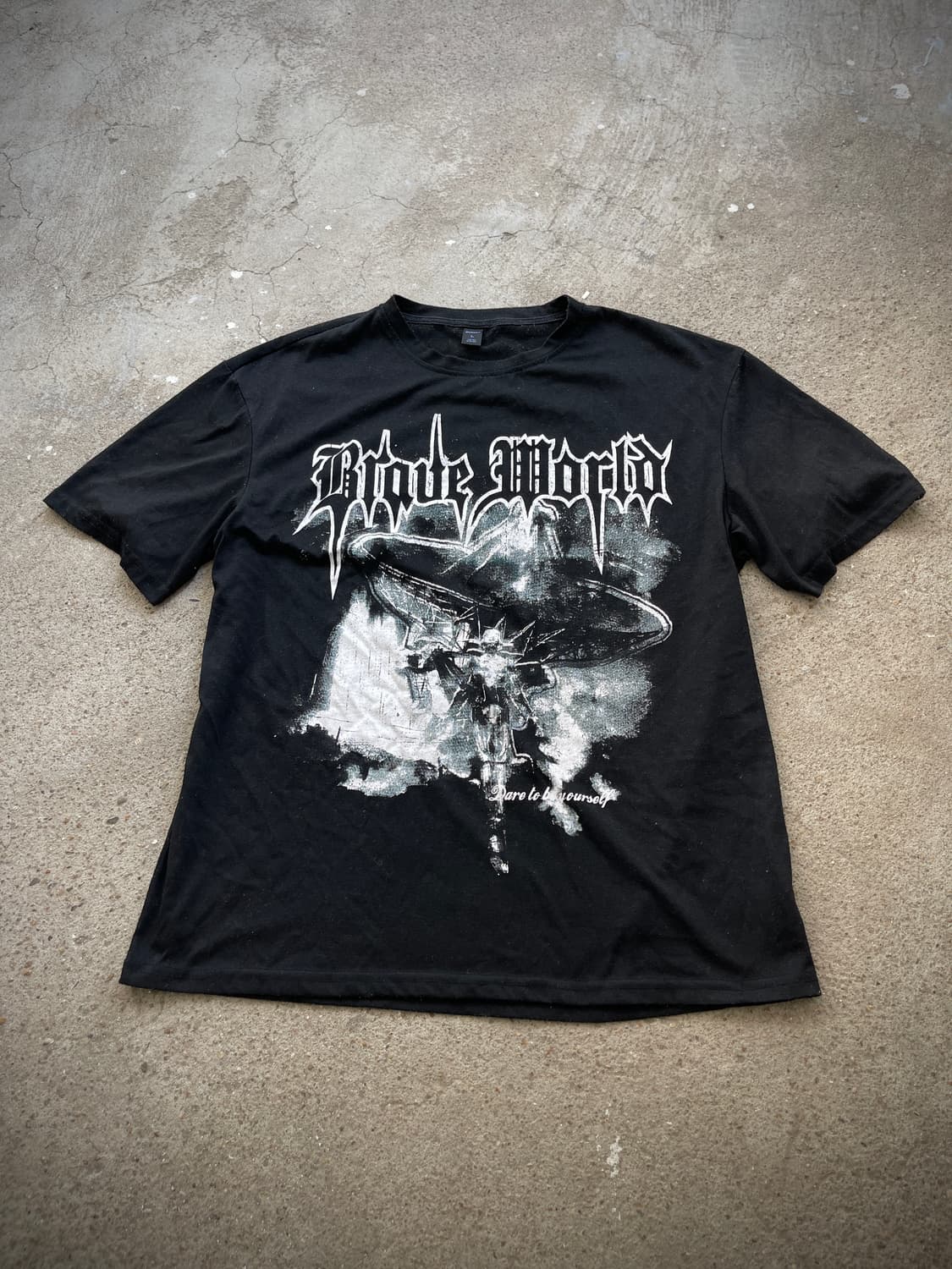 (Romwe)punk printing t 상품이미지1