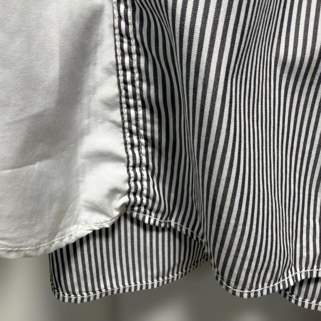 꼼데가르송 옴므 스트라이프 패치워크 셔츠 상품이미지4