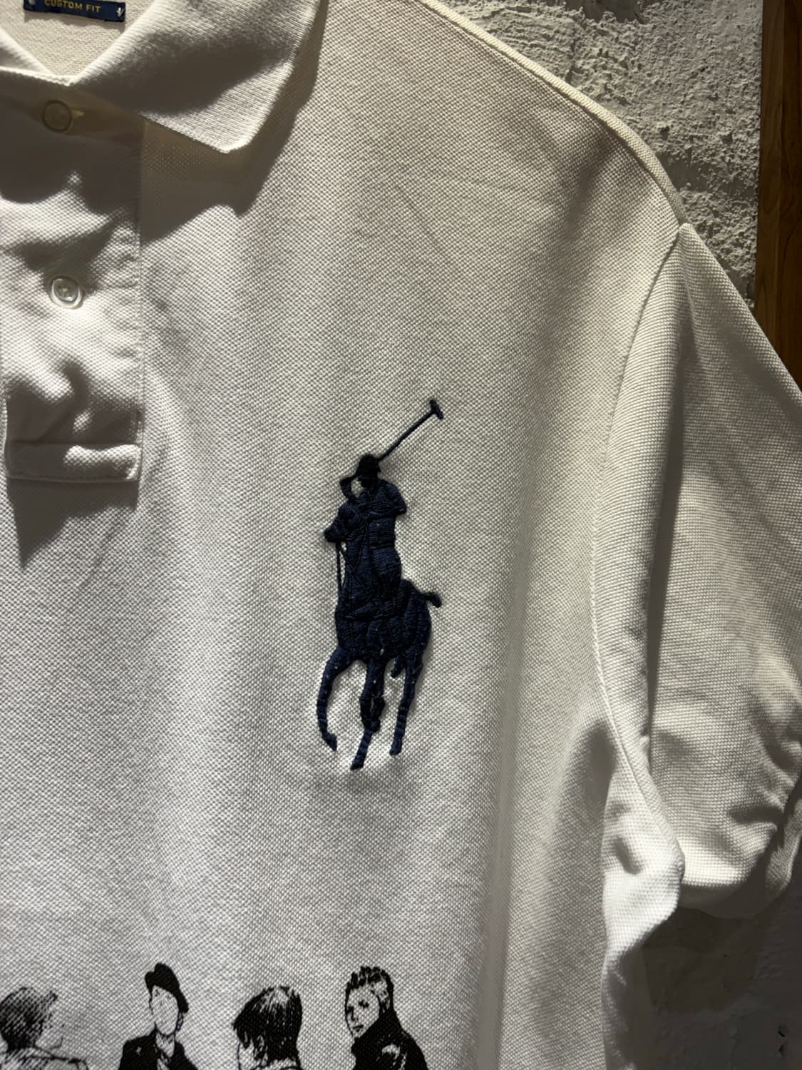 폴로 빅포니 USA 성조기 커스텀 카라 반팔티셔츠 상품이미지5