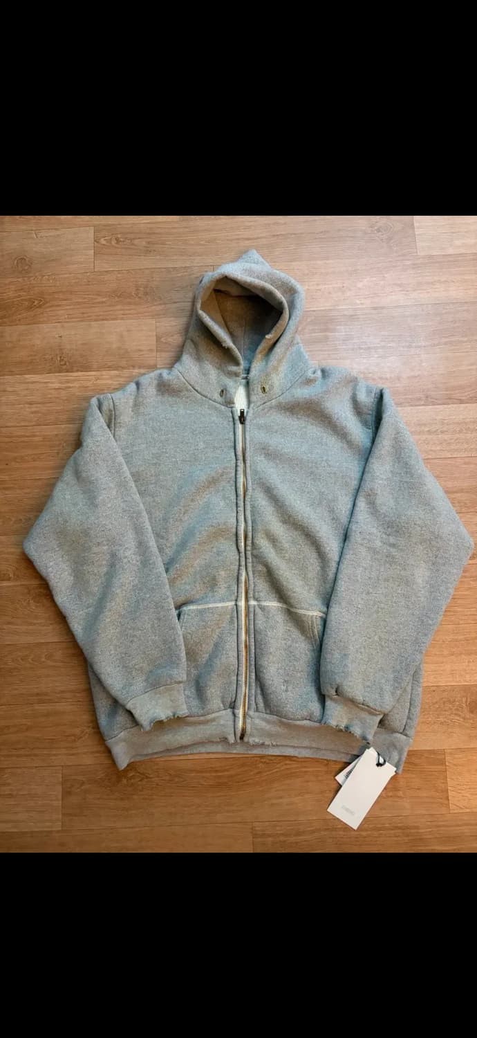 A.presse / 빈티지 집 스웻후디 Ash gray / 2사이즈 상품이미지2