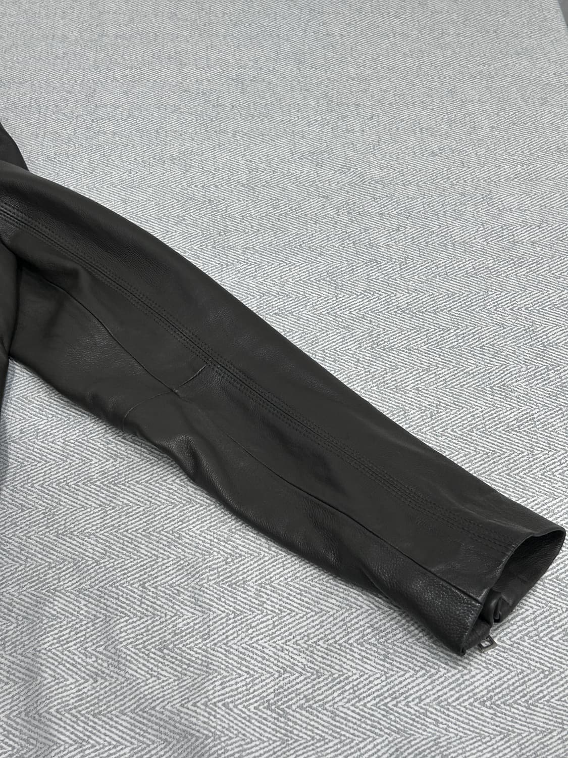 IRO 이로 양가죽 라이더 자켓 누빔 55 코코아 상품이미지8