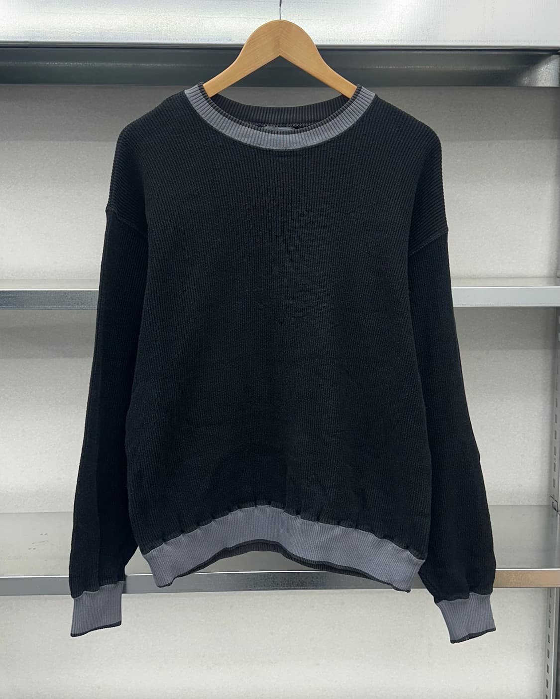 (M)90'S KENZO 골지 맨투맨-M1179 상품이미지2