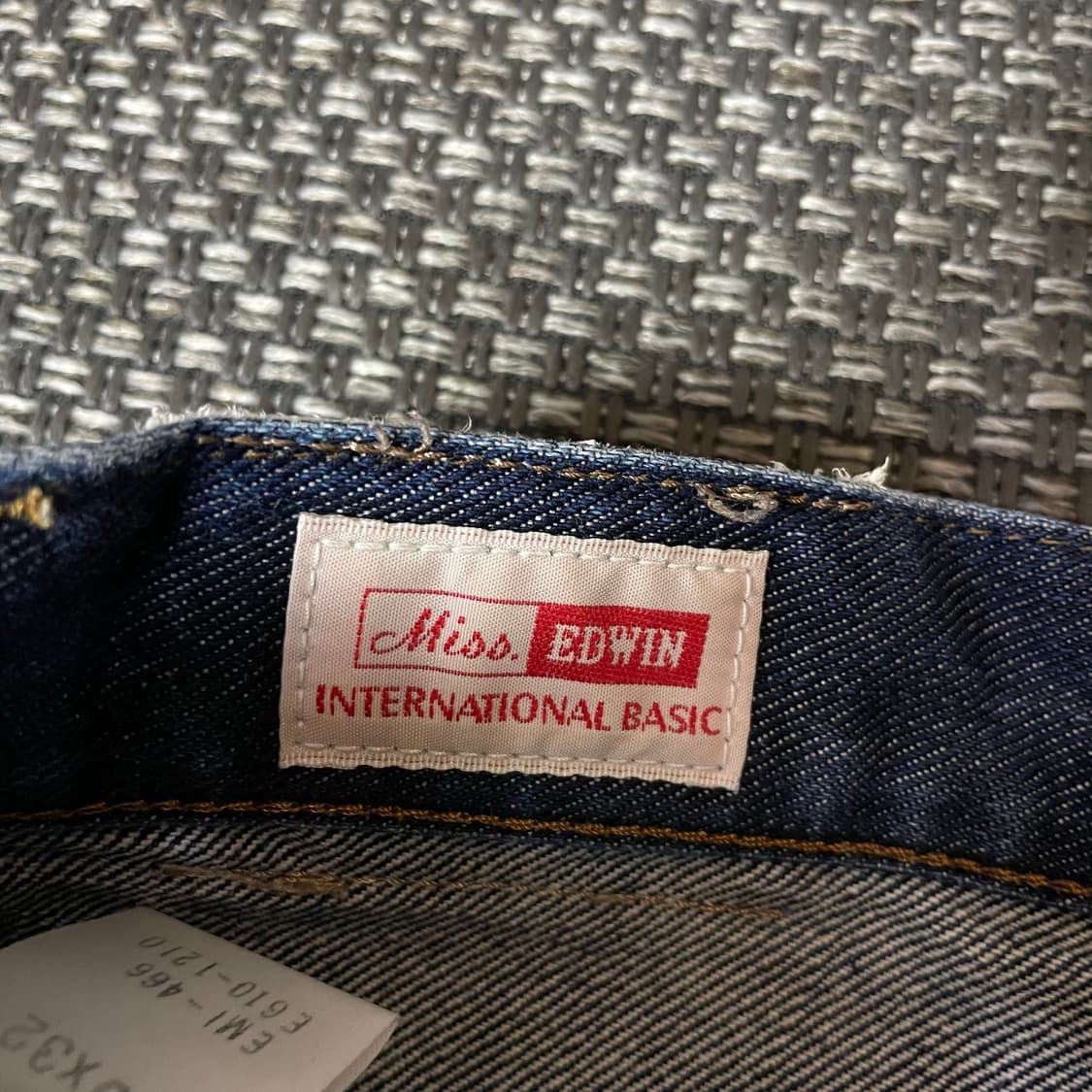 (30) 에드윈 30X32 진청 데님 팬츠 상품이미지4