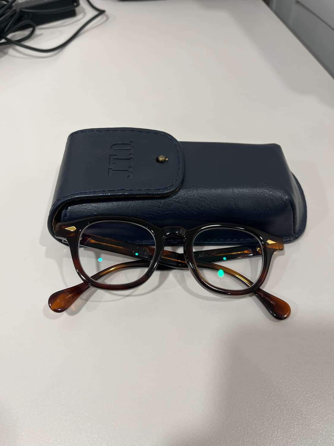 JTO AR 46-22 데미엠버 골드리벳 상품이미지1