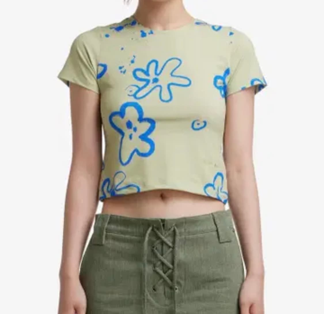 더오픈프로덕트 openyy 플라워 베이비 반팔티 상품이미지5