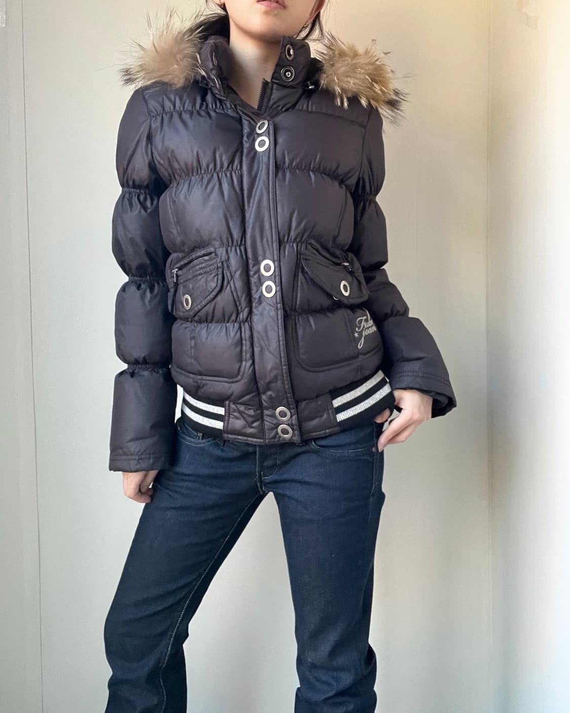 Fubu ⭒ vintage fur padding 상품이미지7