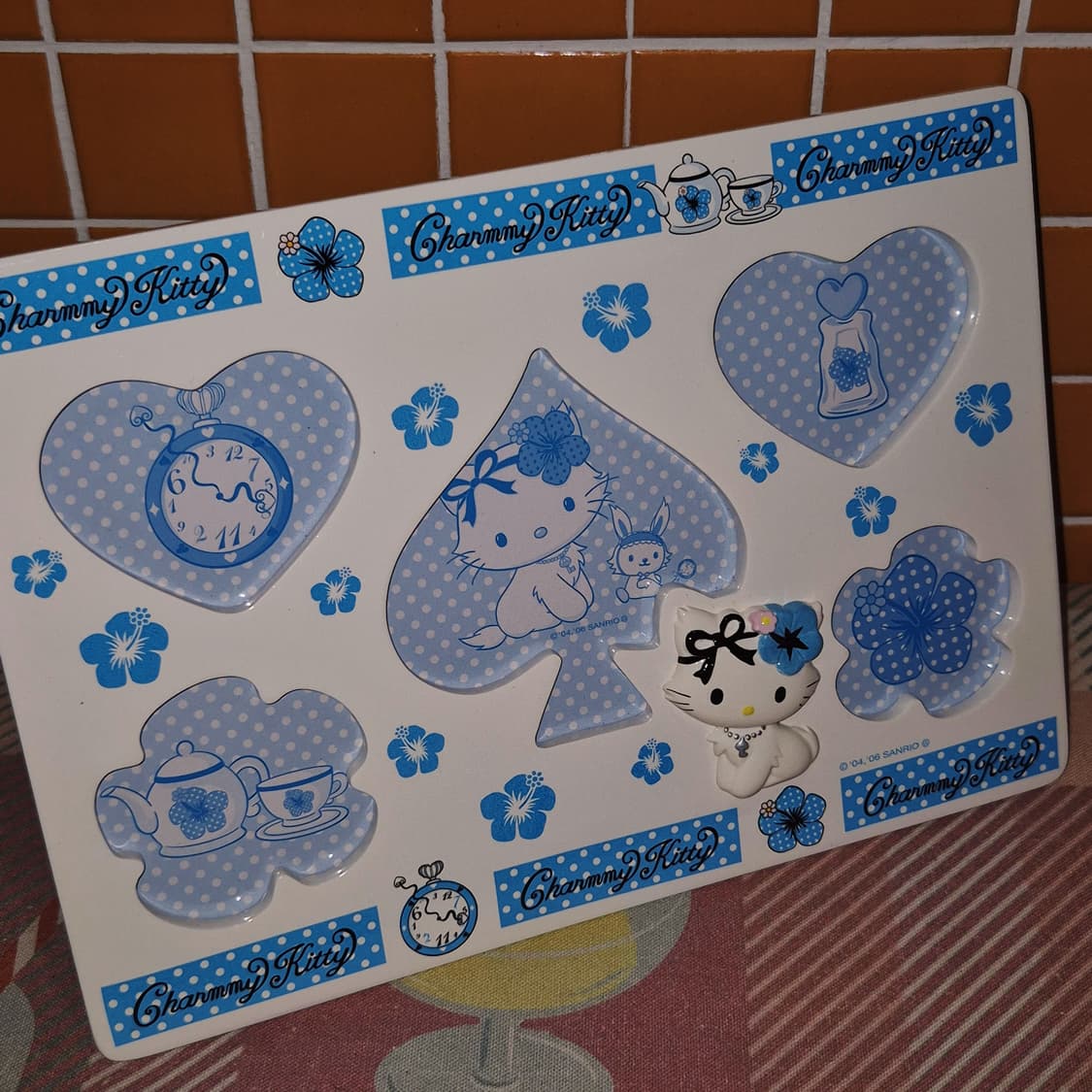 06s 챠미 키티 트럼프 탁상 액자 상품이미지7