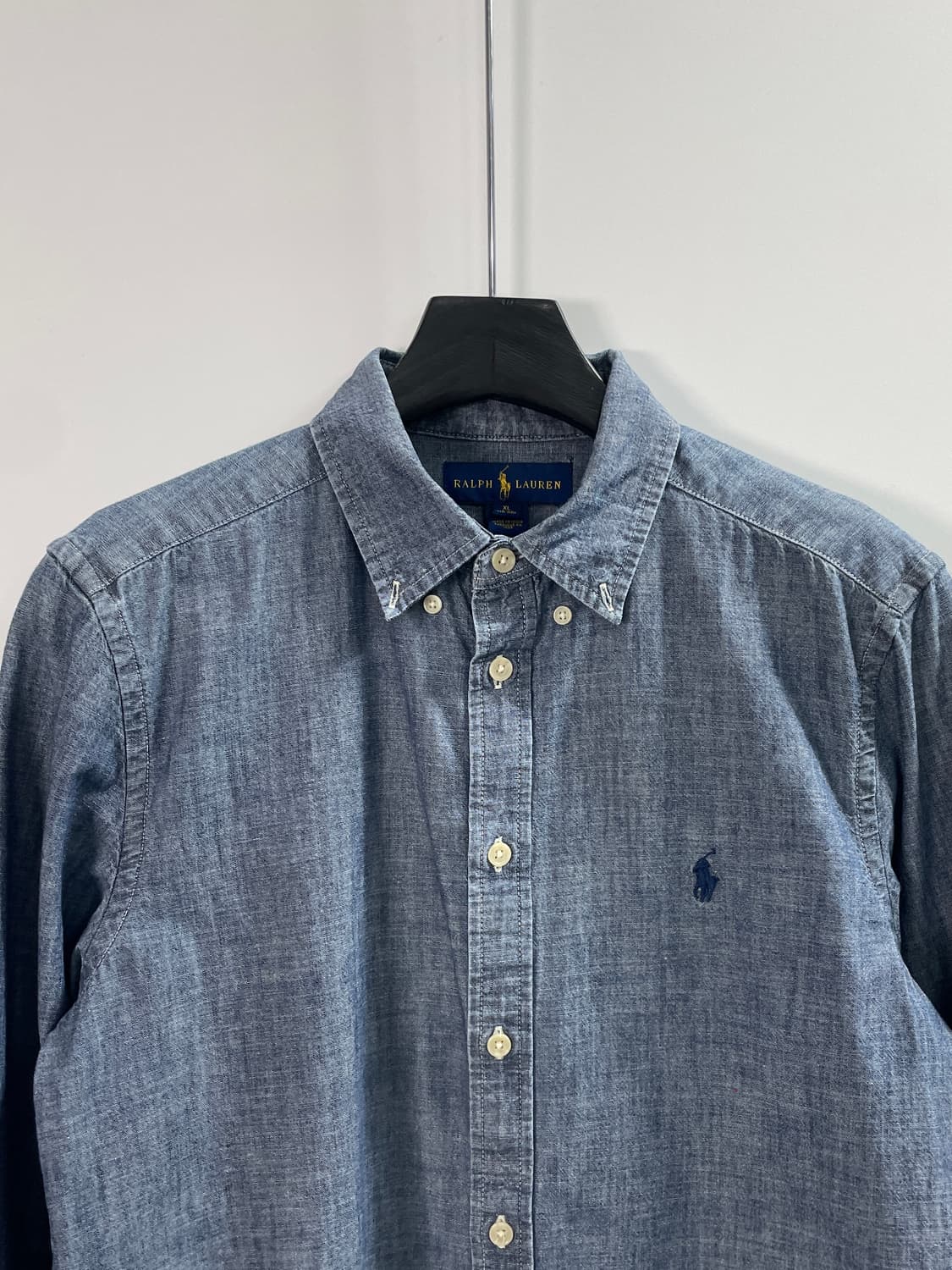 폴로 랄프로렌 보이즈 샴브레이 긴팔 셔츠 (on.597) 상품이미지2