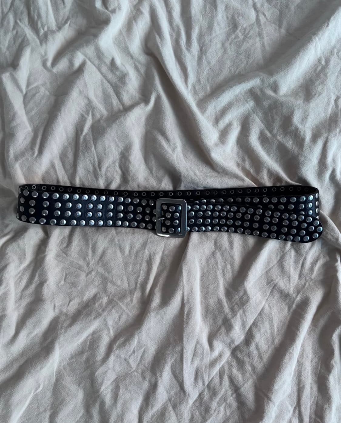 [os] 마르지엘라 ss02 레더 스터드 벨트  상품이미지2