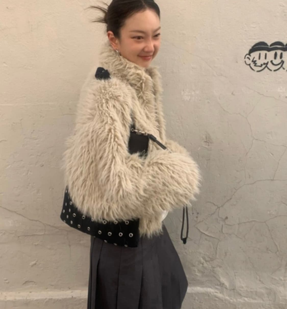 위아 시어링 퍼자켓 상품이미지5