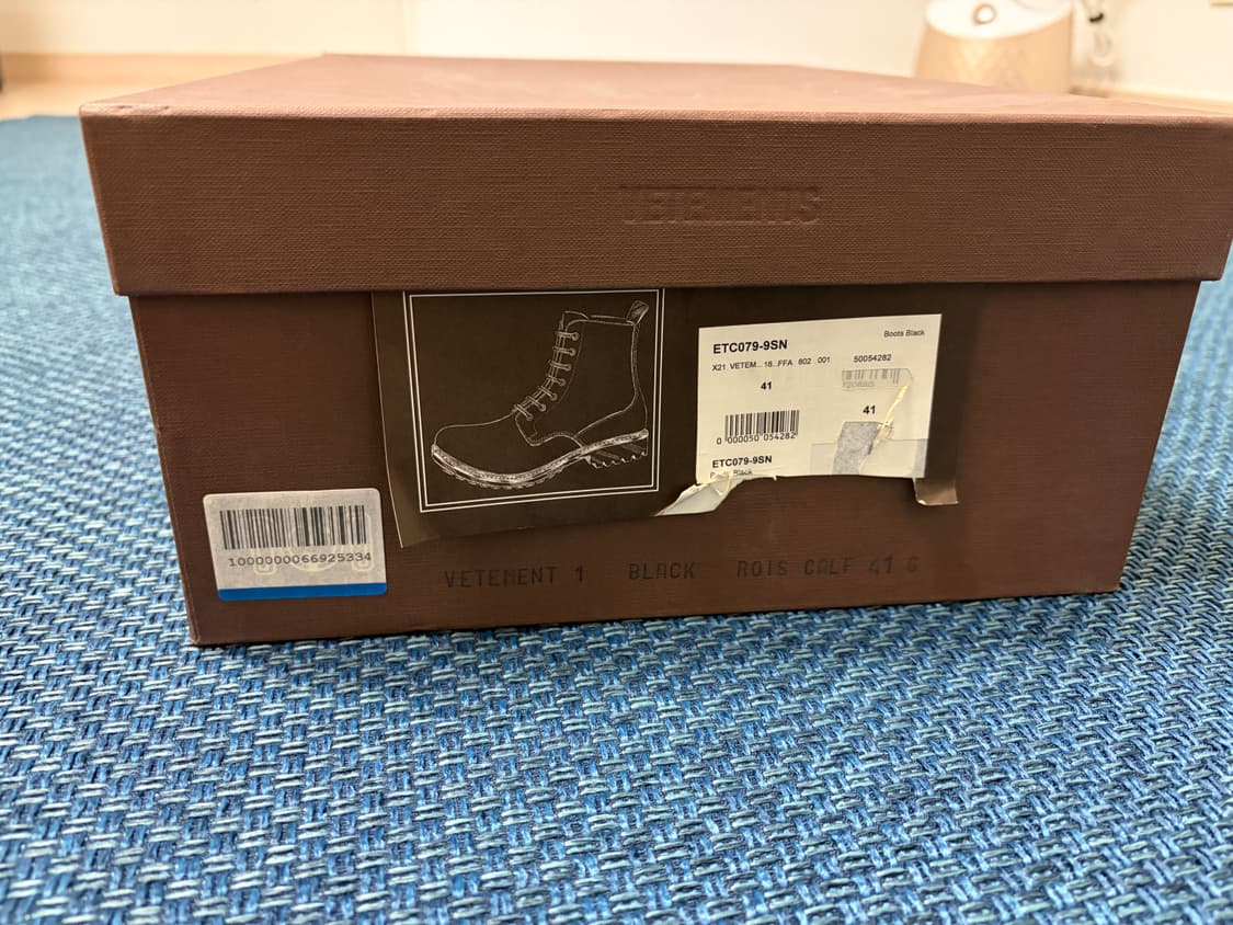 베트멍 x 처치스 워커 부츠 41사이즈 상품이미지10