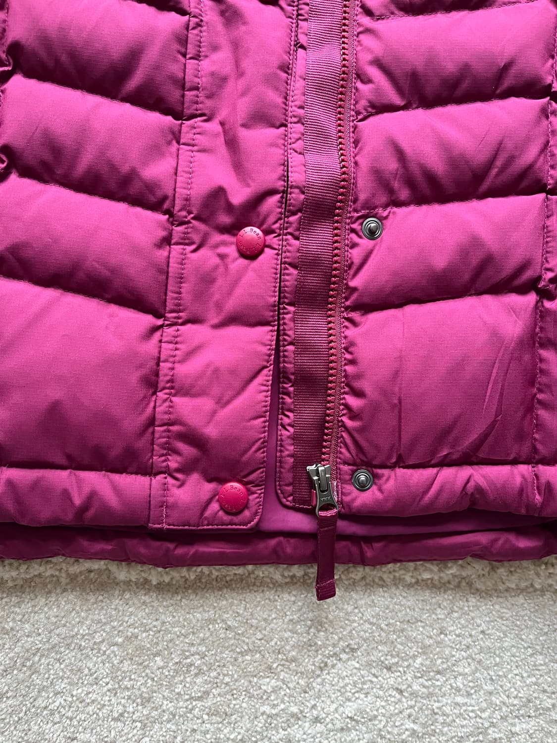 90s 엘엘빈 퍼텍스 인슐레이티드 패딩 베스트 (103-105) 상품이미지7