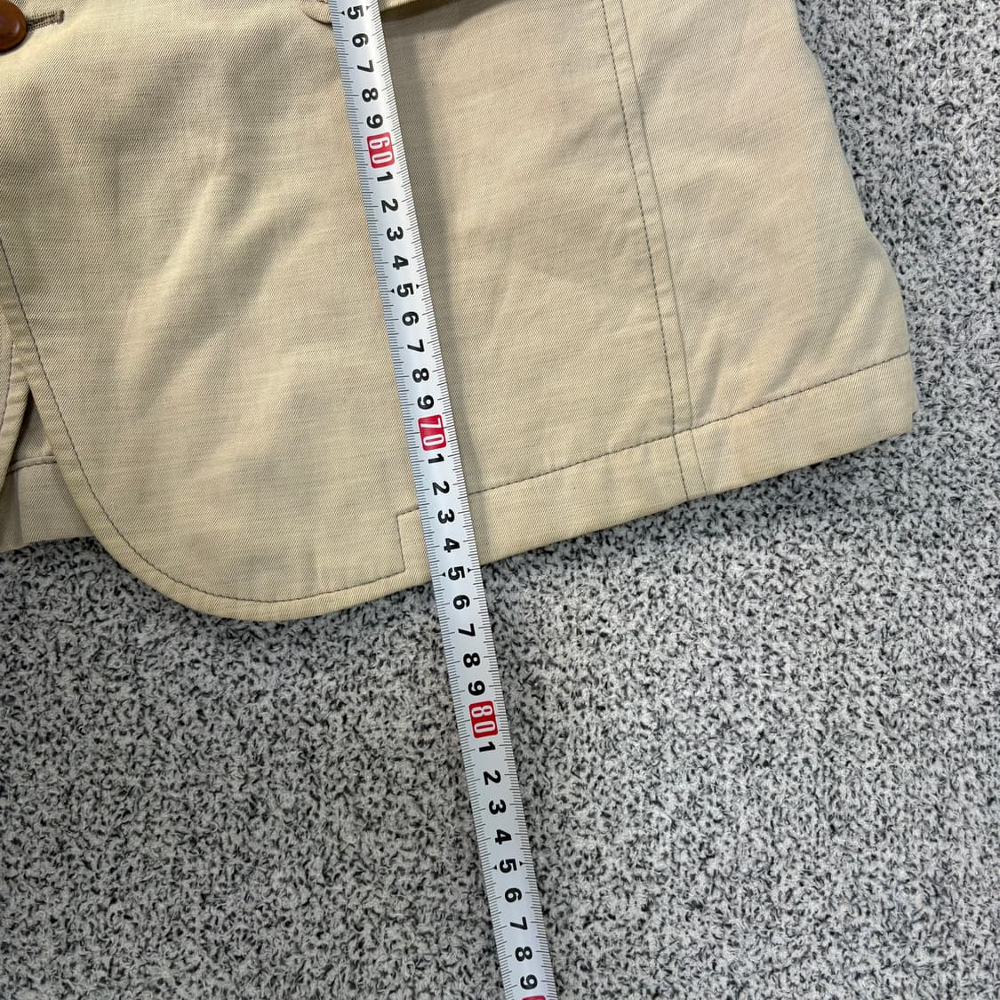 110 엠토크 린넨 블레이저 자켓 베이지 0319J 상품이미지8