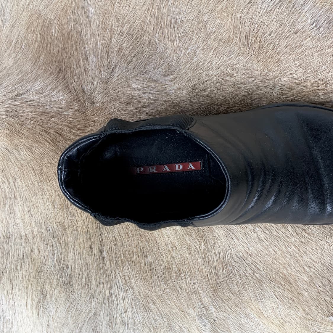 프라다 스포츠 사이드고어 부츠 상품이미지9