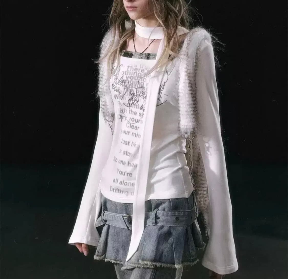 Cest Nous graffiti long sleeve 상품이미지5