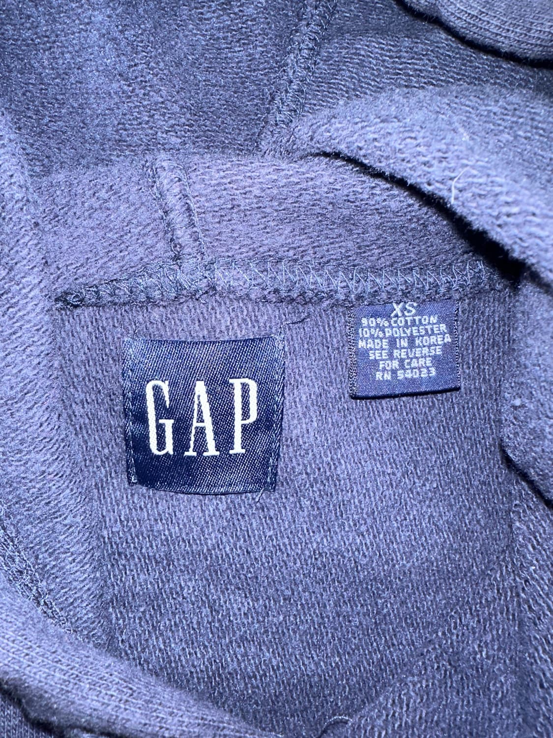 90s 올드 갭 GAP 후드 티 빈티지  상품이미지2