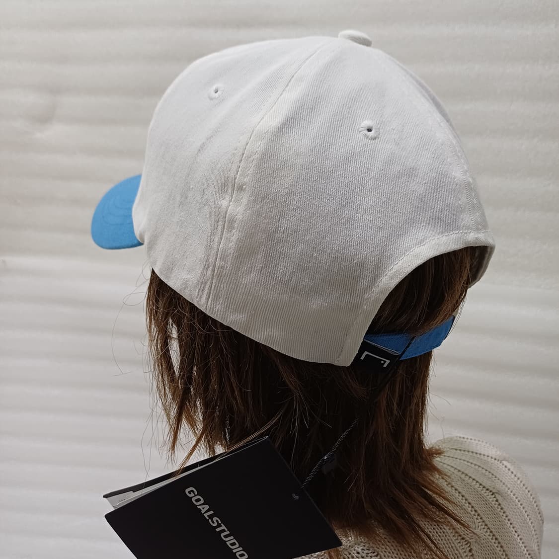 골스튜디오 로고 볼캡 흰색 캡 모자 새제품 사랑봉봉 상품이미지2