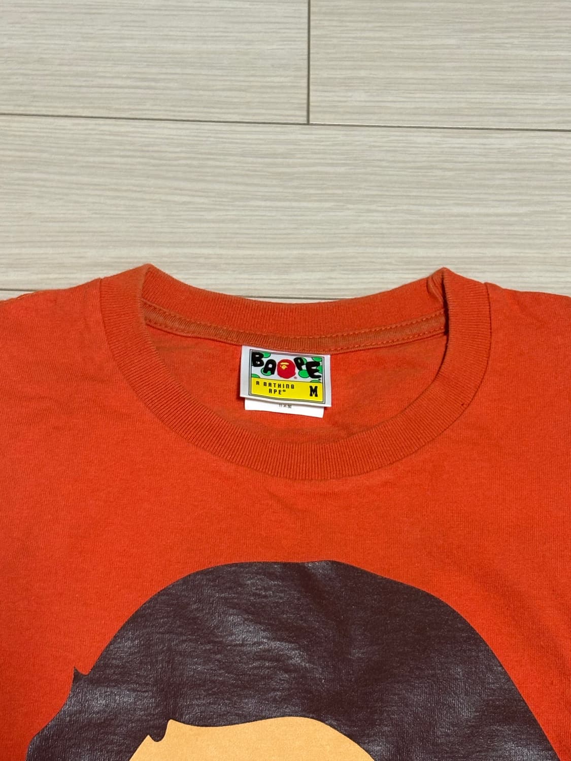 베이프 빅에이프헤드 티셔츠 판매합니다 상품이미지2