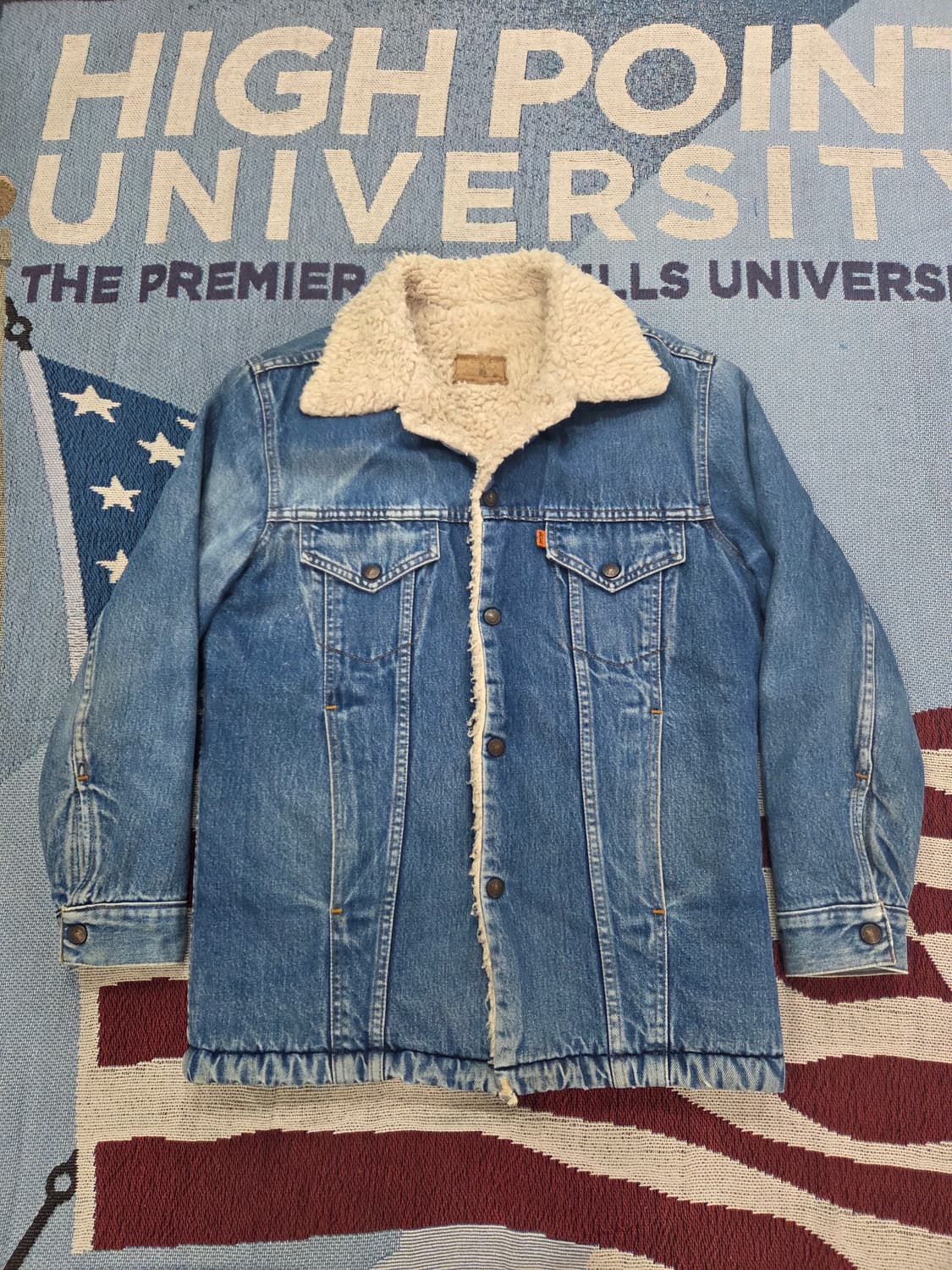 80's Levi's 71605 sherpa trucker 상품이미지1