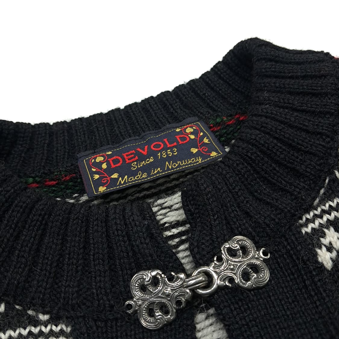 CN969 L DEVOLD 노르웨이 메이드 노르딕 울 가디건 상품이미지6