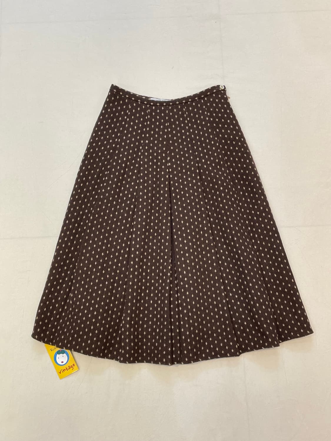 일본빈티지 모리걸 전체자수스커트  상품이미지1