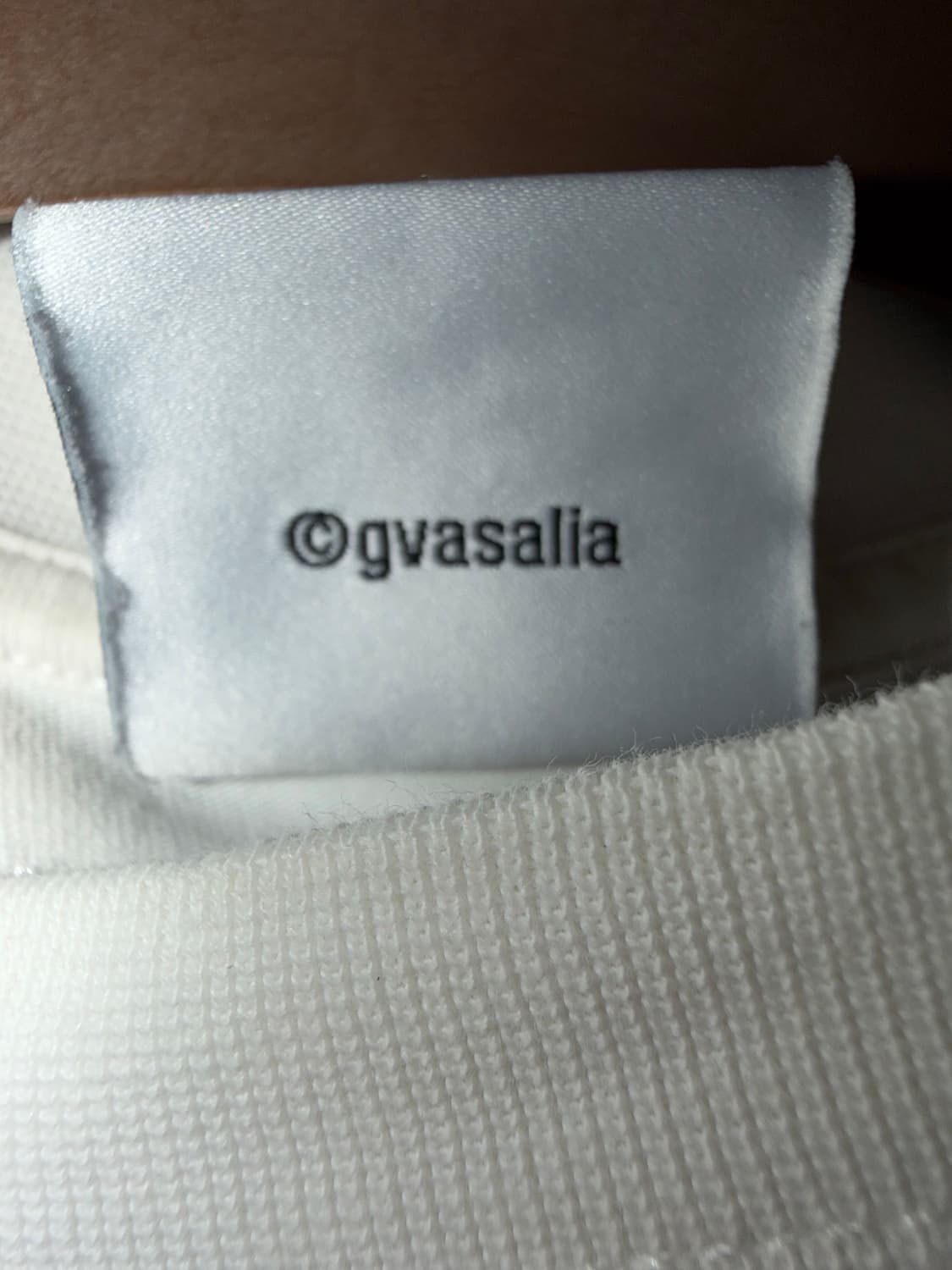 VETEMENTS STOP BEING RICH 티셔츠 화이트 상품이미지7