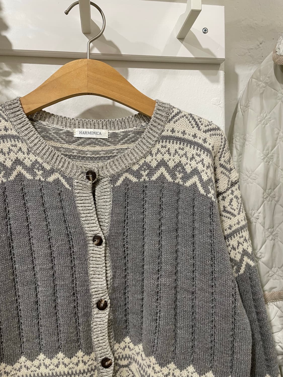 HARMONICA nordic cardigan 상품이미지8