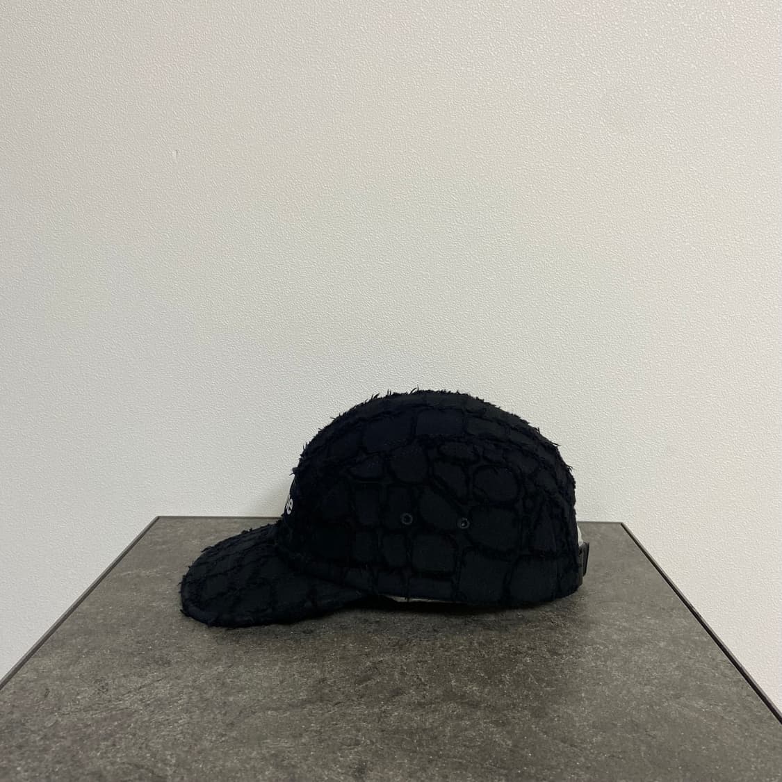 슈프림 프레이드 크록 블랙 박스로고 캠프캡 모자 상품이미지2