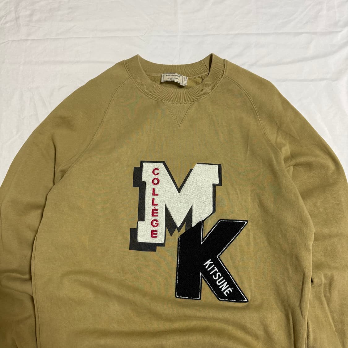 [XL] 메종키츠네 MK 컬리지 맨투맨 상품이미지2